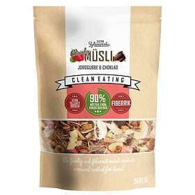 Clean Eating Müsli Chunky Jordgubbe & Choklad 500g