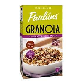 Pauluns Granola Hasselnötter & Dadlar 450g