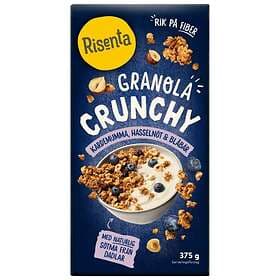 Risenta Granola Kardemumma Hasselnöt Blåbär 375g