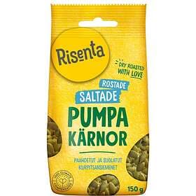Risenta Pumpakärnor Rostade & Saltade 150g