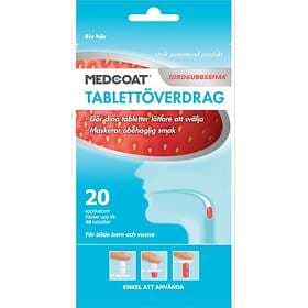 Medcoat Tablettöverdrag Jordgubb 20st