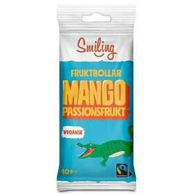 Smiling Fruktbollar Mango Passionsfrukt 40g