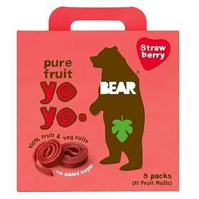 Bear Yoyos Jordgubbe Multipack 5 X 20g