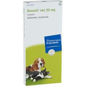 Droncit Vet. Tablett 50mg 20st