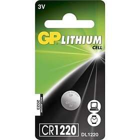 GP Batteries Knappcellsbatteri (CR1220)