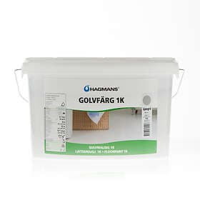 Hagmans Golvfärg 1K 000 Vit 1L