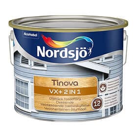 Nordsjö Fasadfärg Tinova VX+ 2in1 Svart (2,5L)