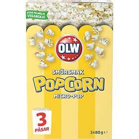 OLW Micropop Smörsmak 240g