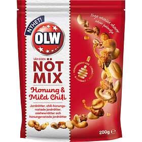 OLW Nötmix Honung & Mild Chili 200g