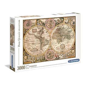 Clementoni Old Map Puslespill 3000 Bitar