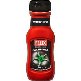 Felix Ketchup Svartpeppar 500g