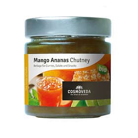 Cosmoveda Chutney Ananas ekologisk 225g