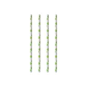 Papstar Stripes Straw 20cm 100-pack