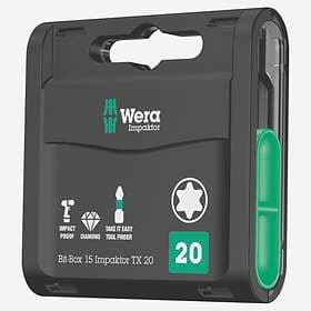 BITS Wera Impaktor TX25 15-pack Impaktor TX25