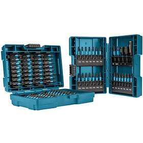 Makita Impact Black Bitssats 90 delar, 2 st. lådor