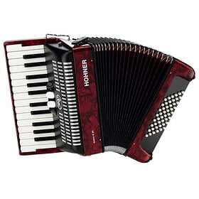 Hohner Bravo II 48 red (SilentKey)