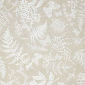 Svanefors Fern Tyg Beige Metervara 140cm