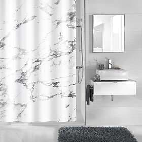 Kleine Wolke Duschdraperi Marble KW Antrazit 180x200cm