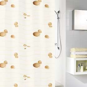 Kleine Wolke Duschdraperi Miami Beige 180x200cm