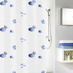 Kleine Wolke Duschdraperi Miami Blue 180x200cm