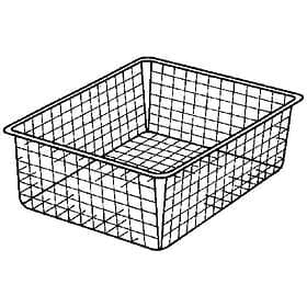 Elfa Trådback 45 427X527X85mm vit] (145110)