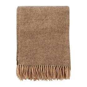 Klippan Yllefabrik Ullpläd Gotland Beige (130x200cm)