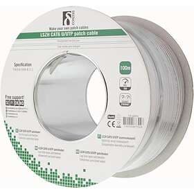 Deltaco U/UTP Cat6 LSZH TP-48H 100m