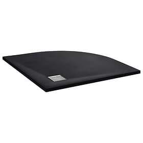 vidaXL Duschkar 146527 SMC 90x90cm (Svart)