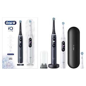 Oral-B iO Series 8S Duo Pack med extra tandborsthuvud