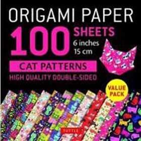 Origami Paper 100 Sheets Cat Patterns 6' (15 Cm)