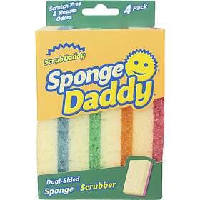 Scrub Daddy FlexTexture Scrubber Soft Firm 4-pack