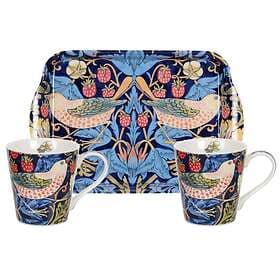 Pimpernel Strawberry Thief Mug & Serveringsbricka 3st