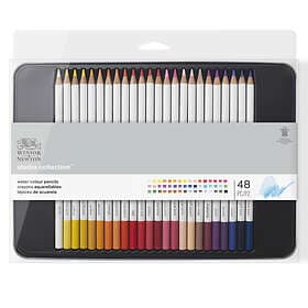 Winsor & Newton & Studio Collection Akvarellpennor 48-set