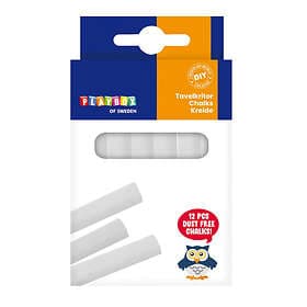 Playbox Tavelkritor Vita 12-pack