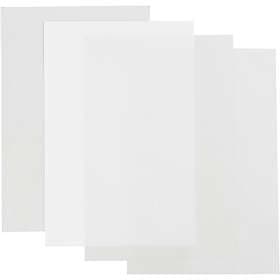 Creativ Company Krympplast Matt Transparent 20x30cm 4-pack