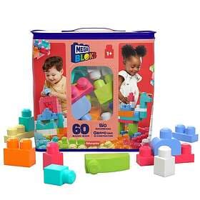 Fisher-Price Mega Bloks Big Building Bag 60pcs