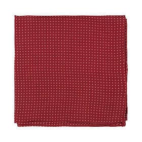 Amanda Christensen Dot Silk Wine Red Handkerchief