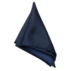 Solid Silk Evolution Midnattsblå Näsduk Siden