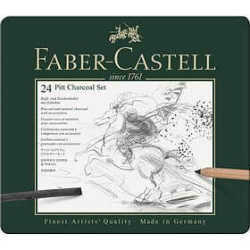 Faber-Castell Pitt Charcoal set 24 st