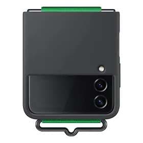 Samsung Silicone Cover with Strap for Samsung Galaxy Z Flip 4
