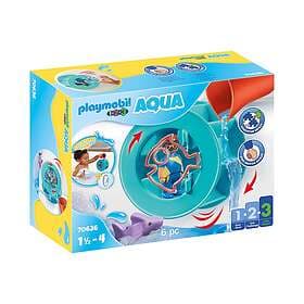 Playmobil 1.2.3 70636 Water Wheel with Baby Shark