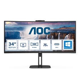 AOC CU34V5CW 34" Ultrawide Välvd Gaming WQHD 100Hz