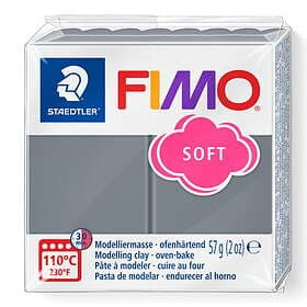 Fimo Soft Stormy Grey 57g