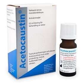 Acetocaustin Vårtmedel 0.5ml