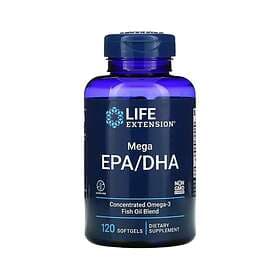 Life Extension Mega EPA/DHA 120 Kapslar