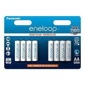 Panasonic Eneloop R6/AA BK-3MCCE 1900 mAh 8-pack