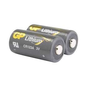 GP Batteries CR123A 2-pack