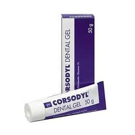 Corsodyl Munhålegel 1% 50g