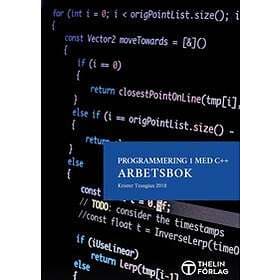 Programmering 1 Med C++ V2018 Arbetsbok