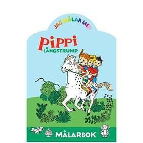 Jag Målar Med Pippi Långstrump : Målarbok